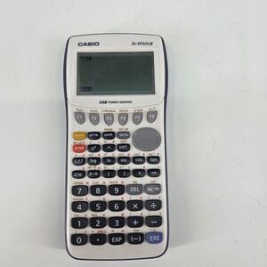 Casio fx-9750GII USB Power Graphic Graphing Calculator White STEM Math Works